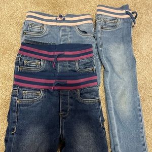 Cat and Jack 3T Stretchy Jeans Bundle of 4